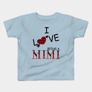 I love being a mimi mother's day gift Kids T-Shirt